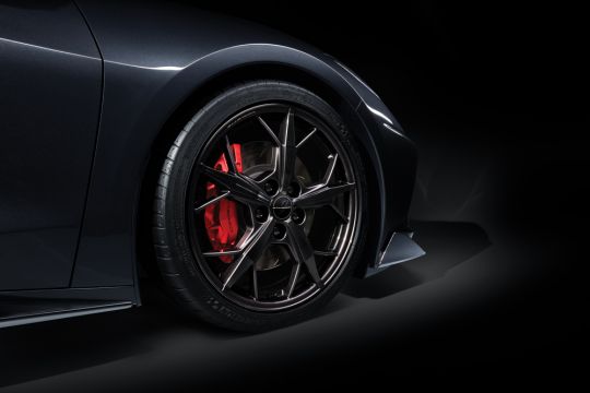 Black Front 19x8.5 Performance Wheel: GM Performance Motor